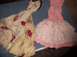 2 Hand-made Dollie dresses - £2.62 GBP