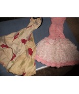 2 Hand-made Dollie dresses - £2.57 GBP