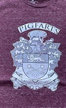 Pigfarts Ex Mars Sapientia Harry Potter MEDIUM Burgundy Unisex Adults T-Shirt - £9.43 GBP