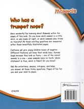 Ask Me Books Who Has a Trumpet Nose Mammals Childrens Hardcover Book New - £6.02 GBP