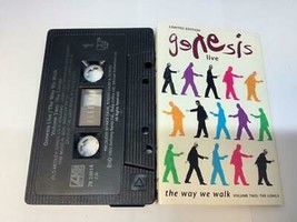 Genesis Live Audio Cassette Tape The Way We Walk Atlantic Records Canada 72-2461 - £6.76 GBP