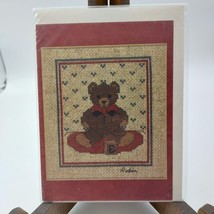 Vintage Teddy Bear Cross-Stitch Pattern - £6.30 GBP