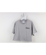 Vintage Y2K 2002 Womens Large Spell Out Cropped The Beatles Band T-Shirt... - $740.74 MXN