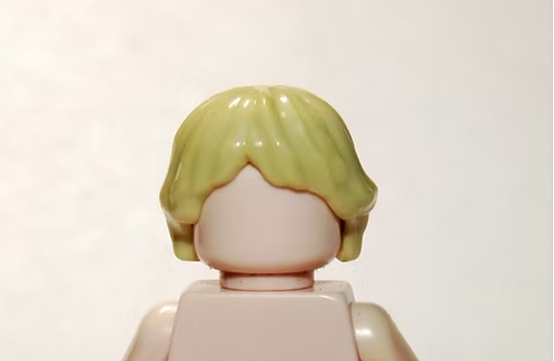 RBToys Blond wavy Feathered Hair Minifigure Custom Toy Figures for Sale - $6.80