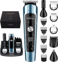 Brightup Beard Trimmer For Men, Cordless Ipx7 Waterproof Hair, Usb Rechargeable - £29.08 GBP