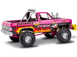 Level 4 Model Kit 1978 Chevrolet Blazer Pickup Truck &quot;Pulled Pork Pulldozer&quot; 1/2 - £40.16 GBP