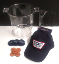 Ranch Rider Spirits Co Hat Bar Table Tent Promo Beer Clear Ice Bucket Lot - £31.80 GBP