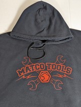 Matco Tools Orange Wrench Hoodie Long Sleeve Black Men&#39;s 2XL - £24.91 GBP