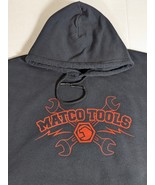 Matco Tools Orange Wrench Hoodie Long Sleeve Black Men&#39;s 2XL - £24.74 GBP