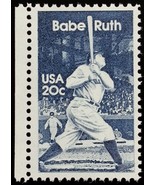 1983 20c Babe Ruth, American Baseball Player Scott 2046 Mint F/VF NH - $0.99