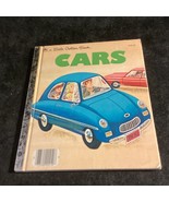 A Little Golden Book CARS 210-53 By Bob Ottum Children Vintage 1973 - £7.03 GBP