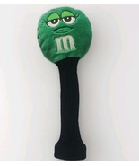 Vintage M&amp;M Gpld Club Head Cover Candy Green Plush Character Embroidered - $812.76 MXN