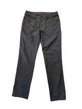 LULULEMON Mens ABC Pants Gray Straight Leg Stretch Warpstreme Sz 34 X 34 ? - £37.59 GBP