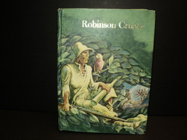 Vintage Robinson Crusoe by Daniel Defoe, 1976, Illustrated Jr. Edition - £18.87 GBP