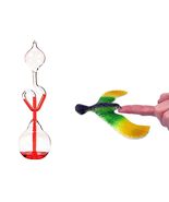 Glass Science Toy Energy Hand Boiler (Red) + Colorful Balances Bird (Col... - $219.01 MXN