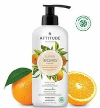 ATTITUDE Super Leaves, Hypoallergenic Hand Soap, Orange Leaves, 16 Fluid Ounce - $22.20