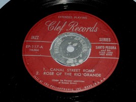 Santo Pecora Canal Street Romp EP 117 Record Vinyl Clef Records Lbl Jazz Series - £11.79 GBP