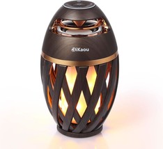 Dikaou Led Flame Speaker, Torch Atmosphere Bluetooth Speakersandoutdoor Portable - £42.88 GBP