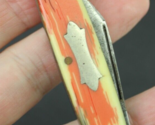Vintage pocket knife KENT NY USA old ESTATE SALE interesting handle! - £19.97 GBP