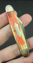 Vintage pocket knife KENT NY USA old ESTATE SALE interesting handle! - £19.92 GBP