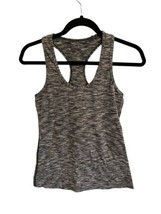 LULULEMON Womens Tank Top Gray Space Dye Athletic Workout Shirt Sz 4 ? - £9.00 GBP