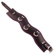 Rouge Garments Black And Purple Padded Posture Collar with Free Shipping - £85.95 GBP