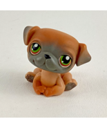 Littlest Pet Shop #2 Pug Puppy Bobblehead Green Eyes Magnet G1 Vintage L... - $39.55
