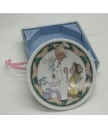 1993 Precious Moments &quot;We Have Seen His Star&quot; Mini Plate Ornament w/ Box... - $12.86