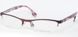 BOSS ORANGE BO 0042 OV6 Prune Lunettes Métal Cadre 51-18-135mm - $65.89