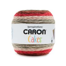 Caron Cakes Self-Striping Yarn ~ RED VELVET # 17005 ~ 7.1 oz. Cake by the Each - $15.72