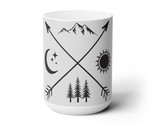 15oz personalized ceramic mug natures elements design thumb155 crop