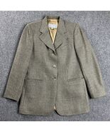 Pietrafesa Blazer Womens 4 Knit Beige Knit Coat Jacket Wool Alpaca Regular - €24,84 EUR