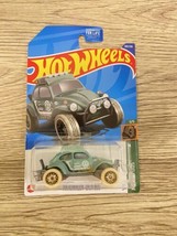 2022 Hot Wheels Volkswagen Baja Bug Mint Green Mud Studs Car Toy Vehicle NEW - £4.33 GBP