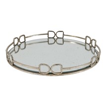 A&amp;B Home 35242-DS Valentina Silver Tray - £56.96 GBP