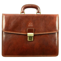 Leather Briefcase - The Sound of the Mountain - £194.71 GBP
