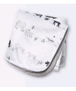 Plush Velboa Baby Blanket - Cloud Island Two by Two Animals 30&quot; x 40&quot; - $41.01 CAD