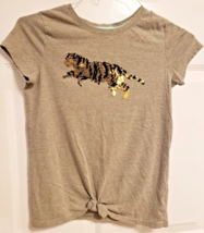 Girls Sequin Cat Tshirt By Cat &amp; Jack - Xl (14-16) - Rn 17730 - £8.83 GBP