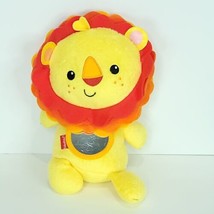 Fisher-price Activity Lion Red Orange Yellow Toy Plush Stuffed Animal 10&quot; Soft - £17.98 GBP