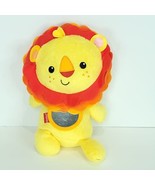 Fisher-price Activity Lion Red Orange Yellow Toy Plush Stuffed Animal 10... - £18.13 GBP