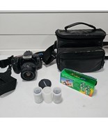 Minolta Maxxum 330si RZ 35MM SLR Camera With 28-80 MM Lens Case And Film - £39.38 GBP
