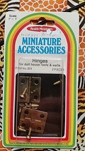 Realife Miniatures Accessories Doll House 1:12 Roofs &amp; Walls Hinges #851... - $4.00