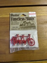 Darice Timeless Minis Bicycle Train Village Town Miniature - $6.92
