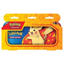 Pokemon TCG Pikachu Tin Pencil Box with 2 Booster Packs  - Sealed New! - $15.23