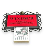 1986 87 Windsor Canadian Whiskey New Old Stock Calendar Bar Sign  Ultra ... - $450.15 MXN