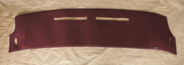 82-92 Firebird Trans Am Carpeted Interior Fabric Dash Mat Cover DARK RED... - £38.03 GBP