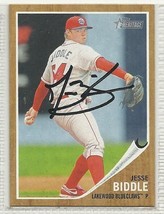 Jesse biddle Signed autographed card 2011 Topps Heritage Minor League - £7.65 GBP
