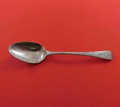 English Georgian Sterling Silver Coffee Spoon Engraved Handle 5 1/2&quot; - $1,280.61 MXN