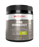 MUSASHI PRE WORKOUT 225g – Lemon Lime Flavour - $150.80 CAD