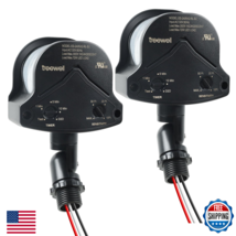 TREEWELL 2-Pack 240° Motion Detector Replacement, Adjustable Delay Time - $42.04