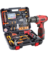 108 Piece Power Tool Combo Kits with 16.8V Cordless Drill - £87.85 GBP